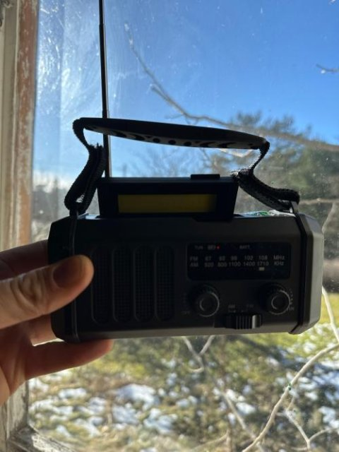 Asiakkaan kuva hätäradiosta