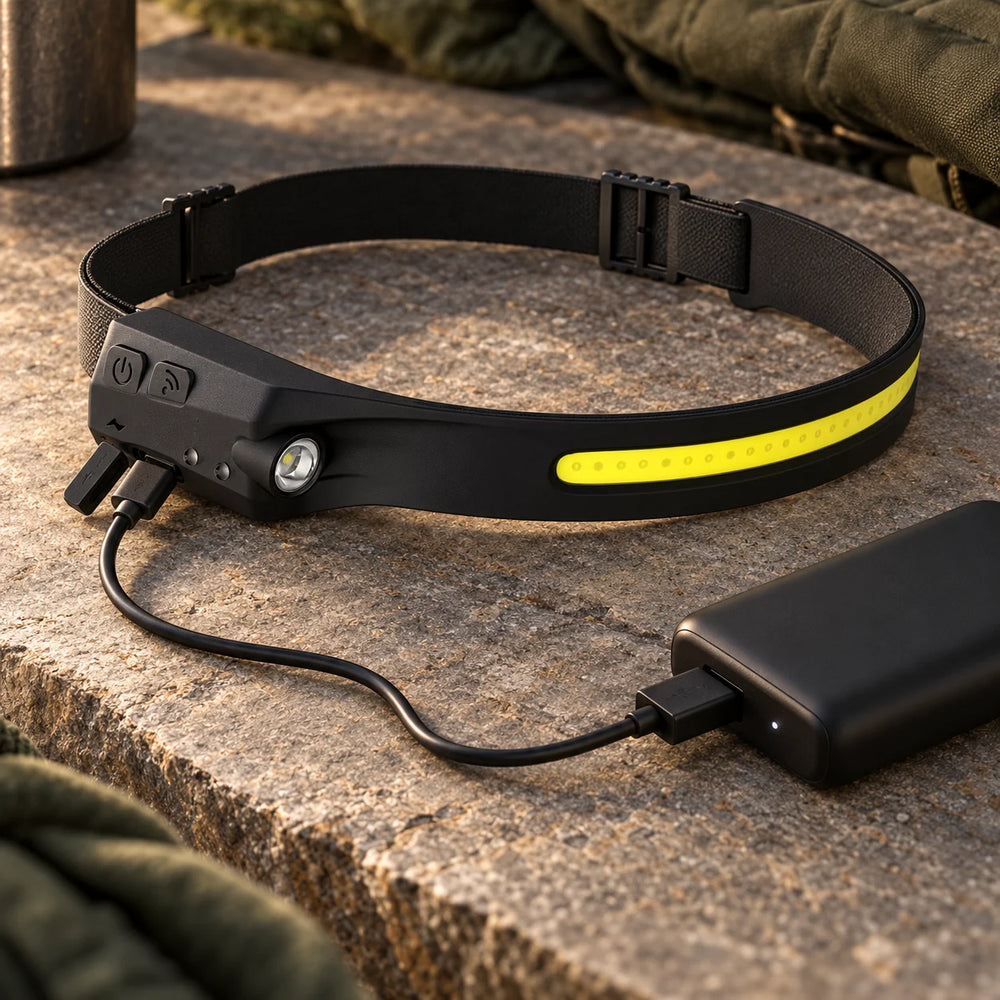 USB-C-lataus, myös varavirtalähteestä